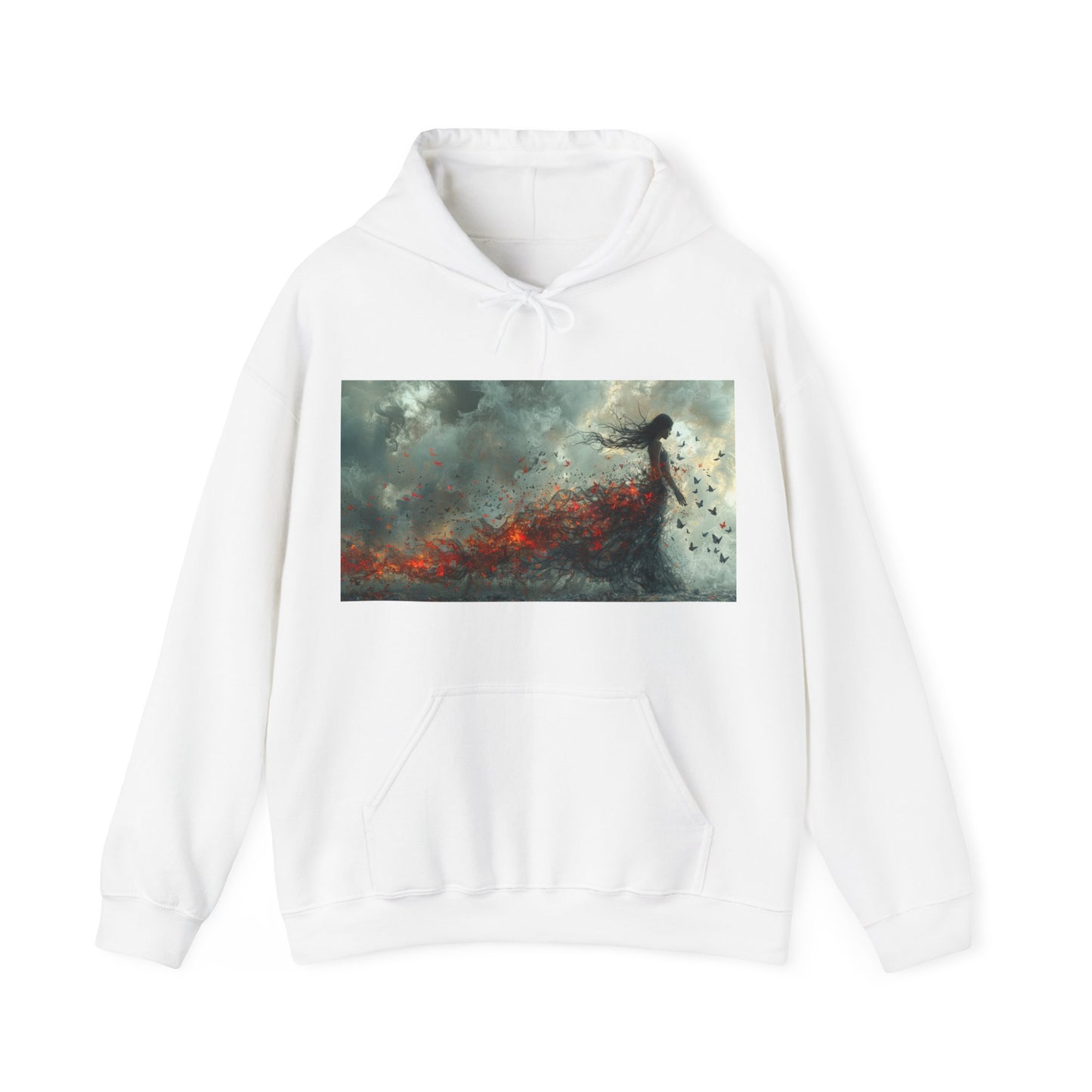 Unisex Heavy Blend™ Hooded Sweatshirt: Lady Dissociated