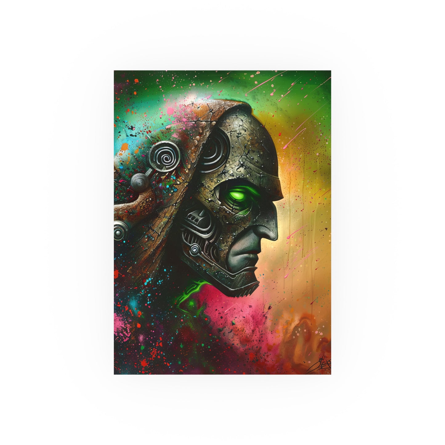 Satin and Archival Matte Posters: Doctor Doom (inspired by Marvel)