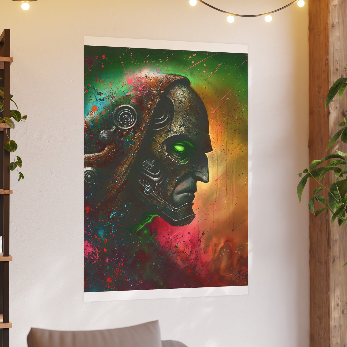 Satin and Archival Matte Posters: Doctor Doom (inspired by Marvel)