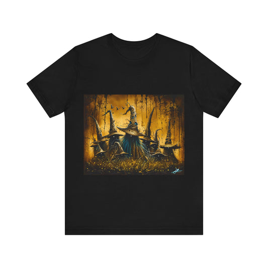 Unisex Jersey Short Sleeve Tee: Wizards and Witches #1