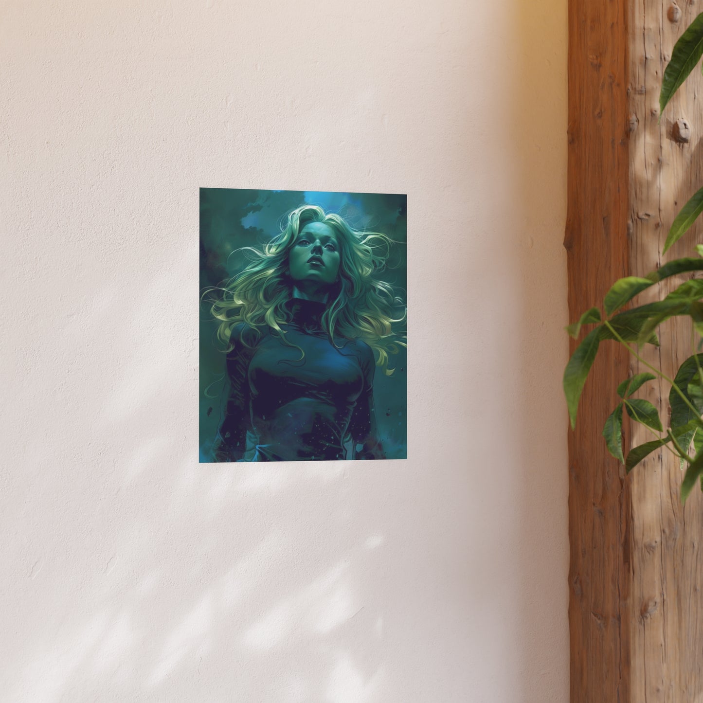 Satin and Archival Matte Posters: Invisible Woman (Sue Storm) #1 (inspired by Marvel)