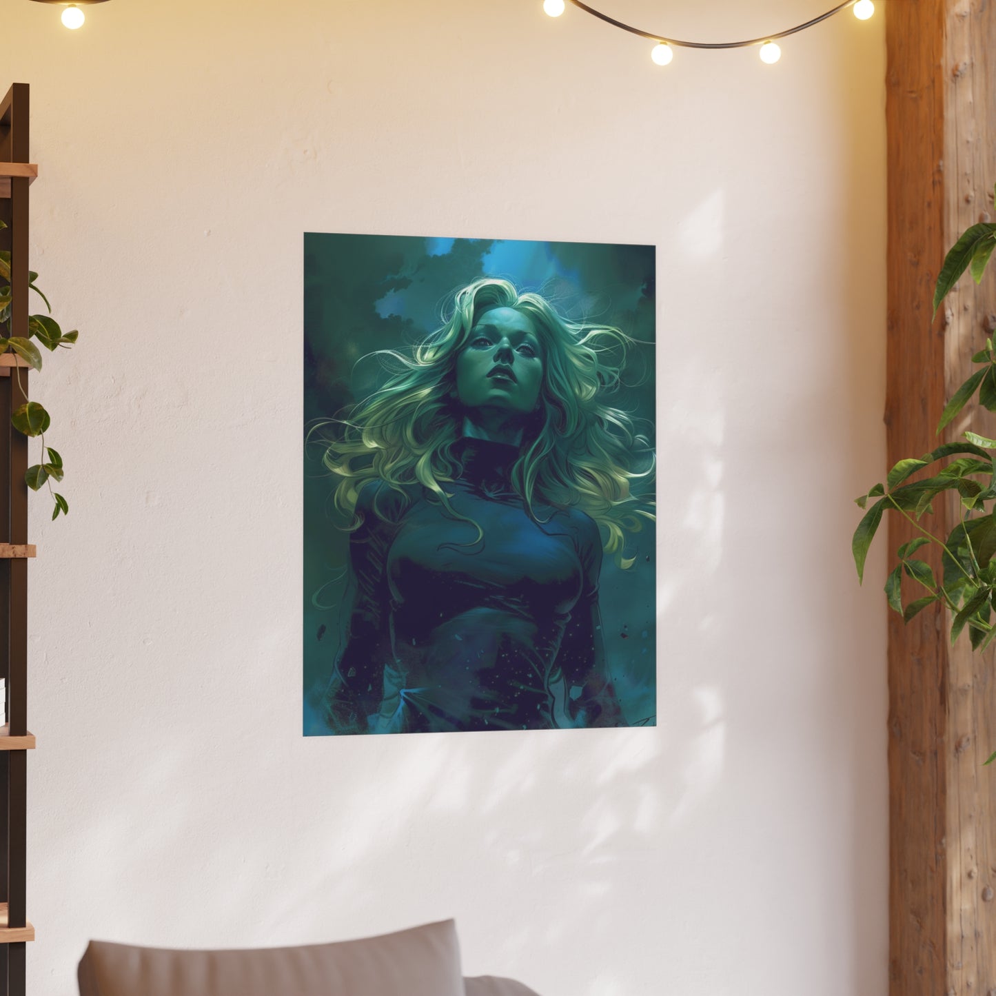 Satin and Archival Matte Posters: Invisible Woman (Sue Storm) #1 (inspired by Marvel)