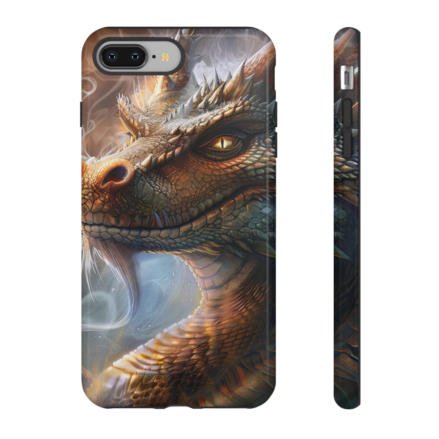 Tough Mobile Phone Cases: Smoking Dragon