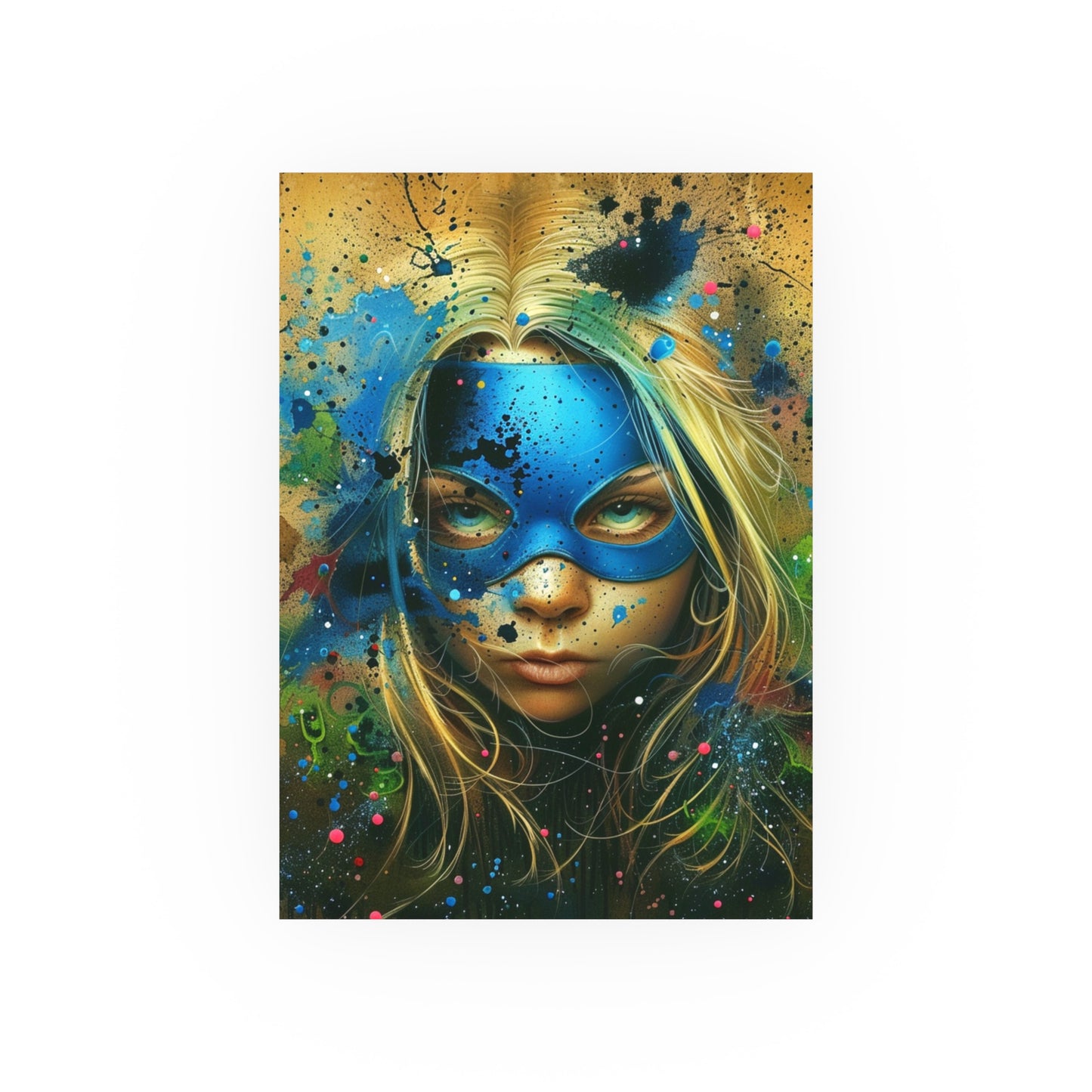 Satin and Archival Matte Posters: Invisible Woman (Sue Storm) #4 (inspired by Marvel)