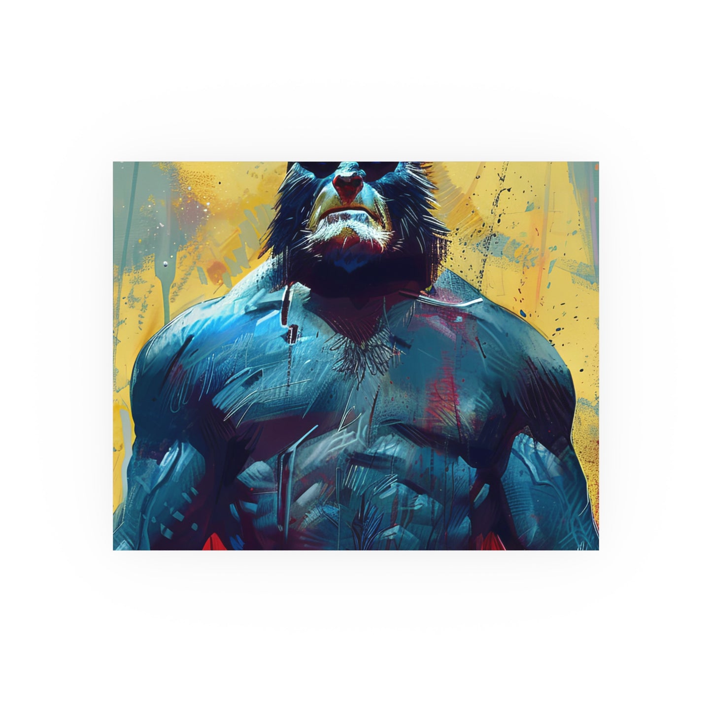 Satin and Archival Matte Posters: Beast (inspired by Marvel)