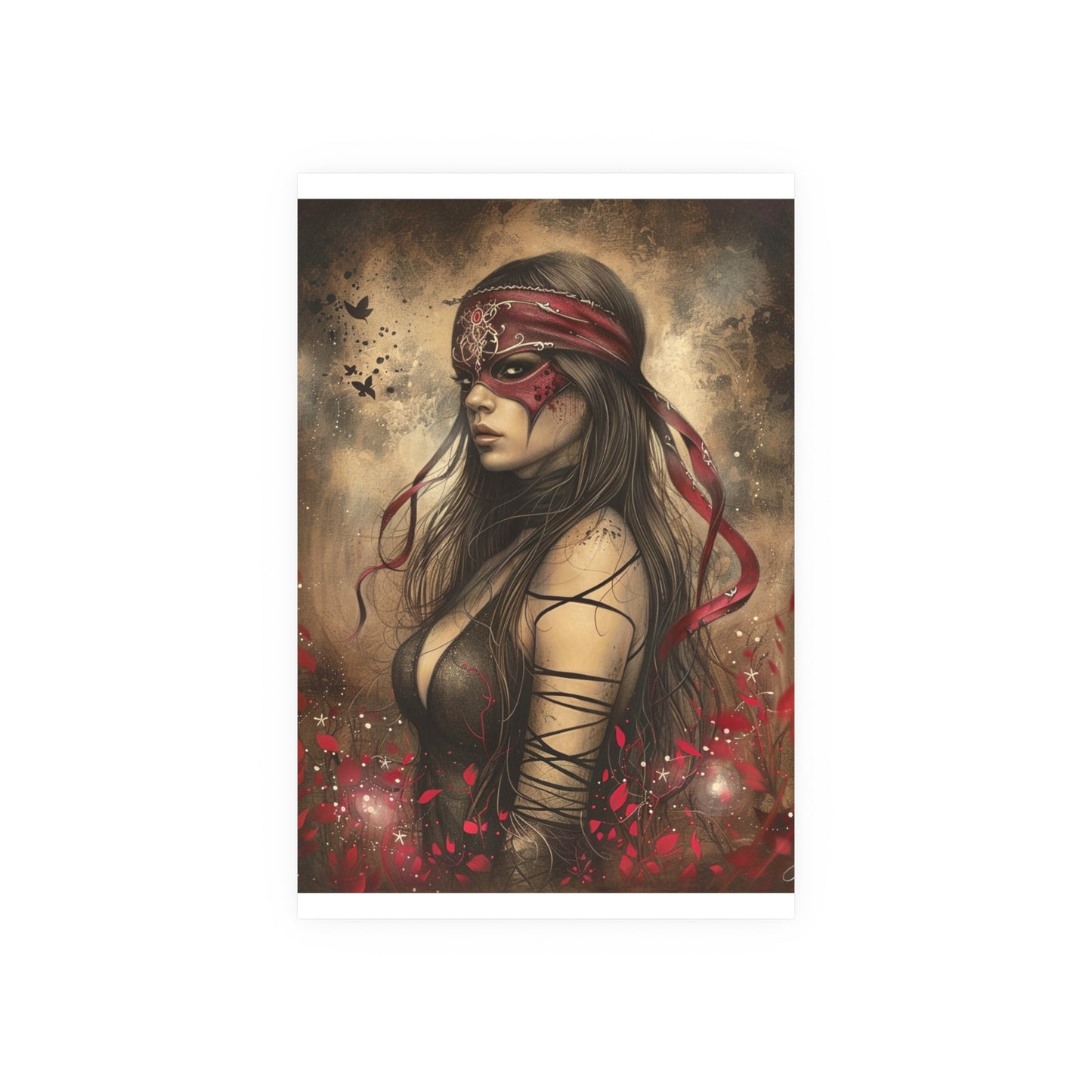 Satin and Archival Matte Posters: Elektra #2 (inspired by Marvel)