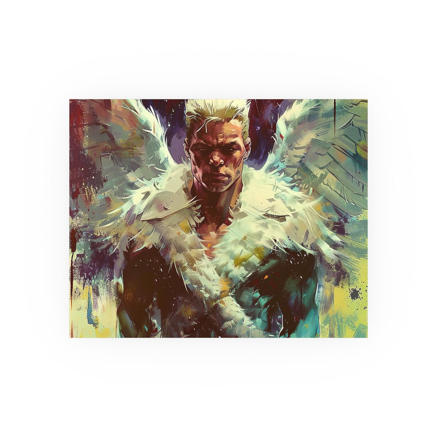 Satin and Archival Matte Posters: Angel (inspired by Marvel)