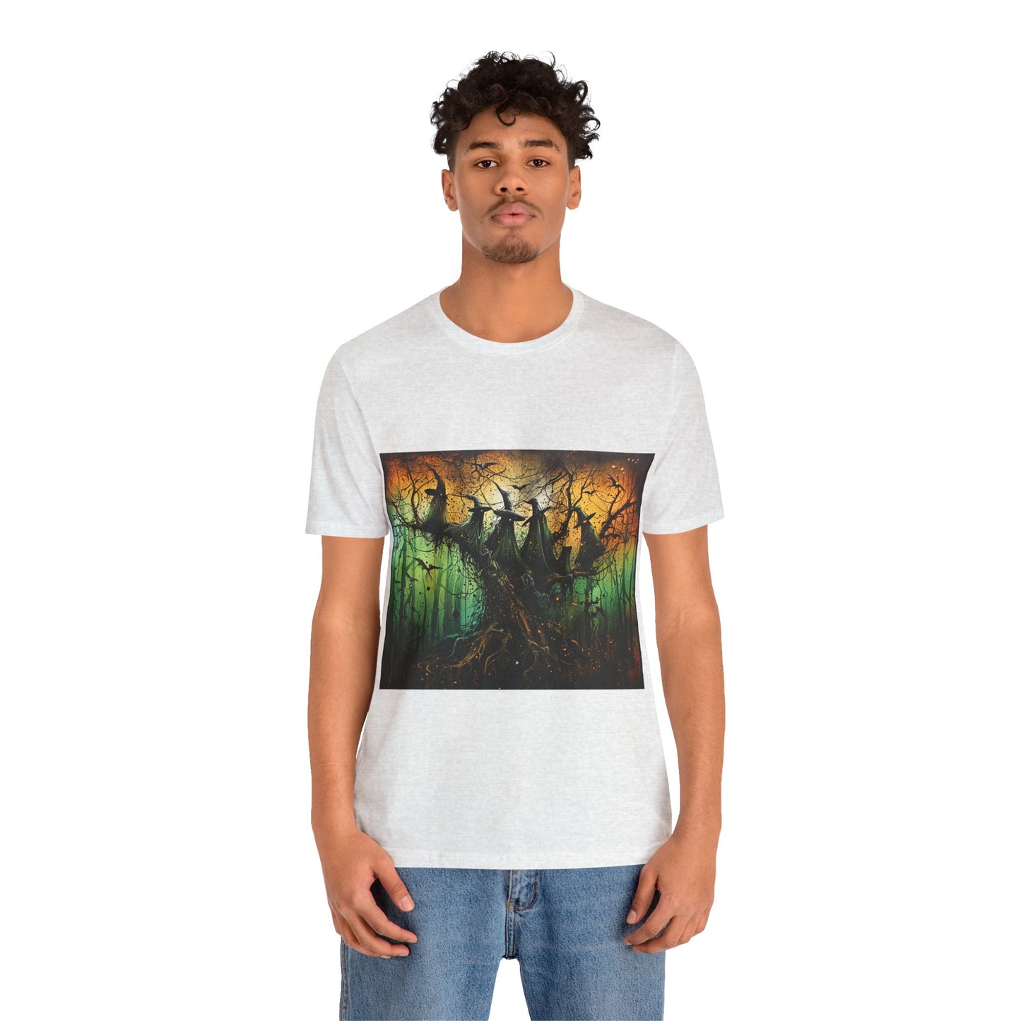 Unisex Jersey Short Sleeve Tee: Witches and Wizards #4