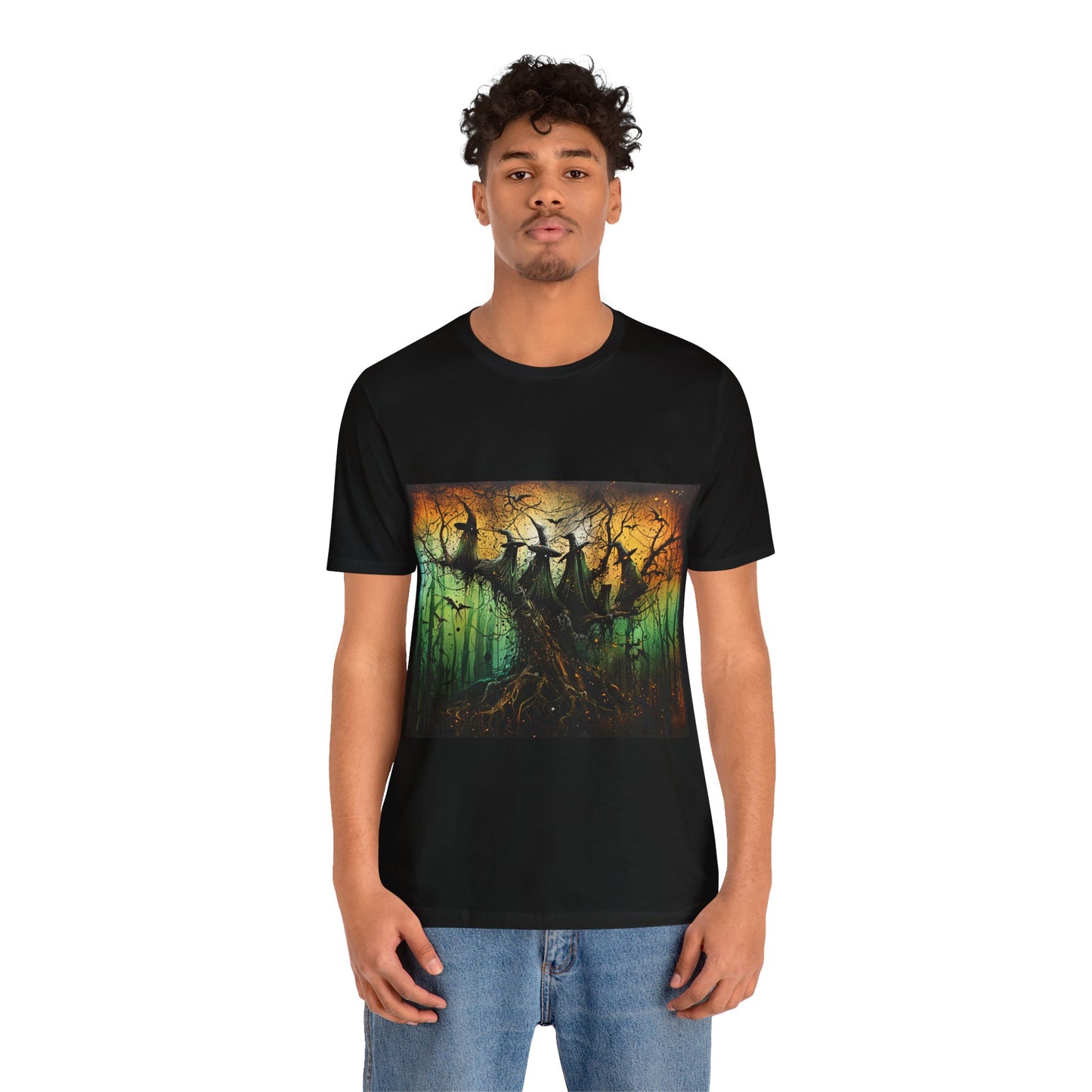 Unisex Jersey Short Sleeve Tee: Witches and Wizards #4