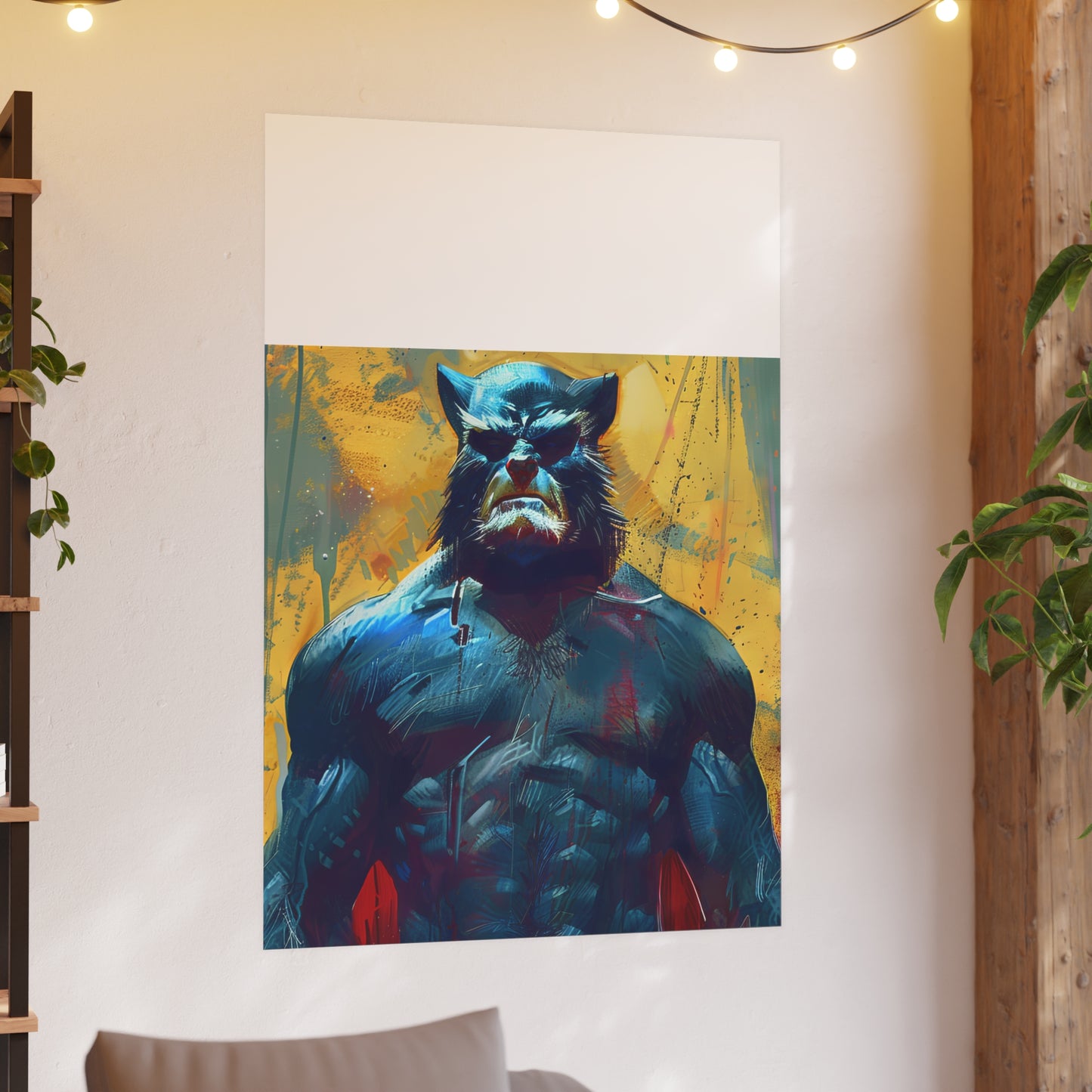 Satin and Archival Matte Posters: Beast (inspired by Marvel)