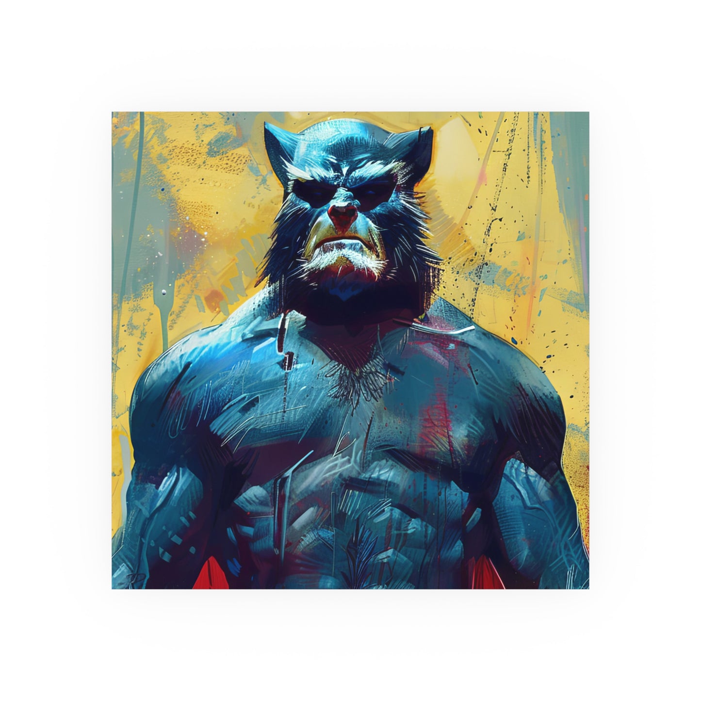 Satin and Archival Matte Posters: Beast (inspired by Marvel)