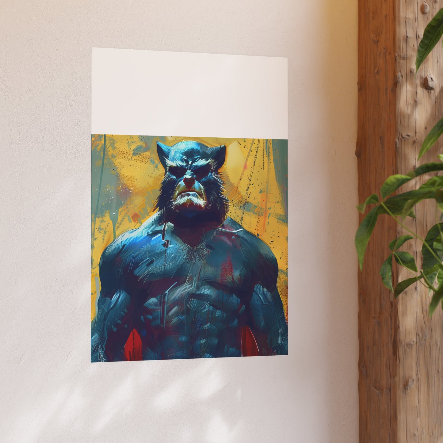 Satin and Archival Matte Posters: Beast (inspired by Marvel)