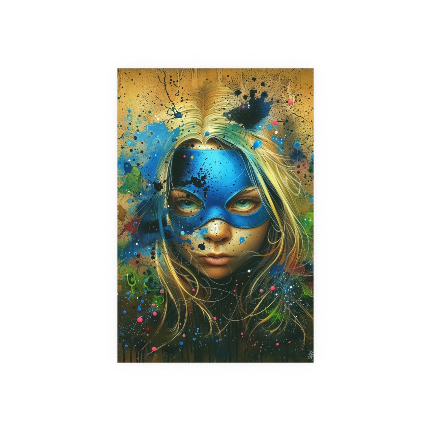 Satin and Archival Matte Posters: Invisible Woman (Sue Storm) #4 (inspired by Marvel)