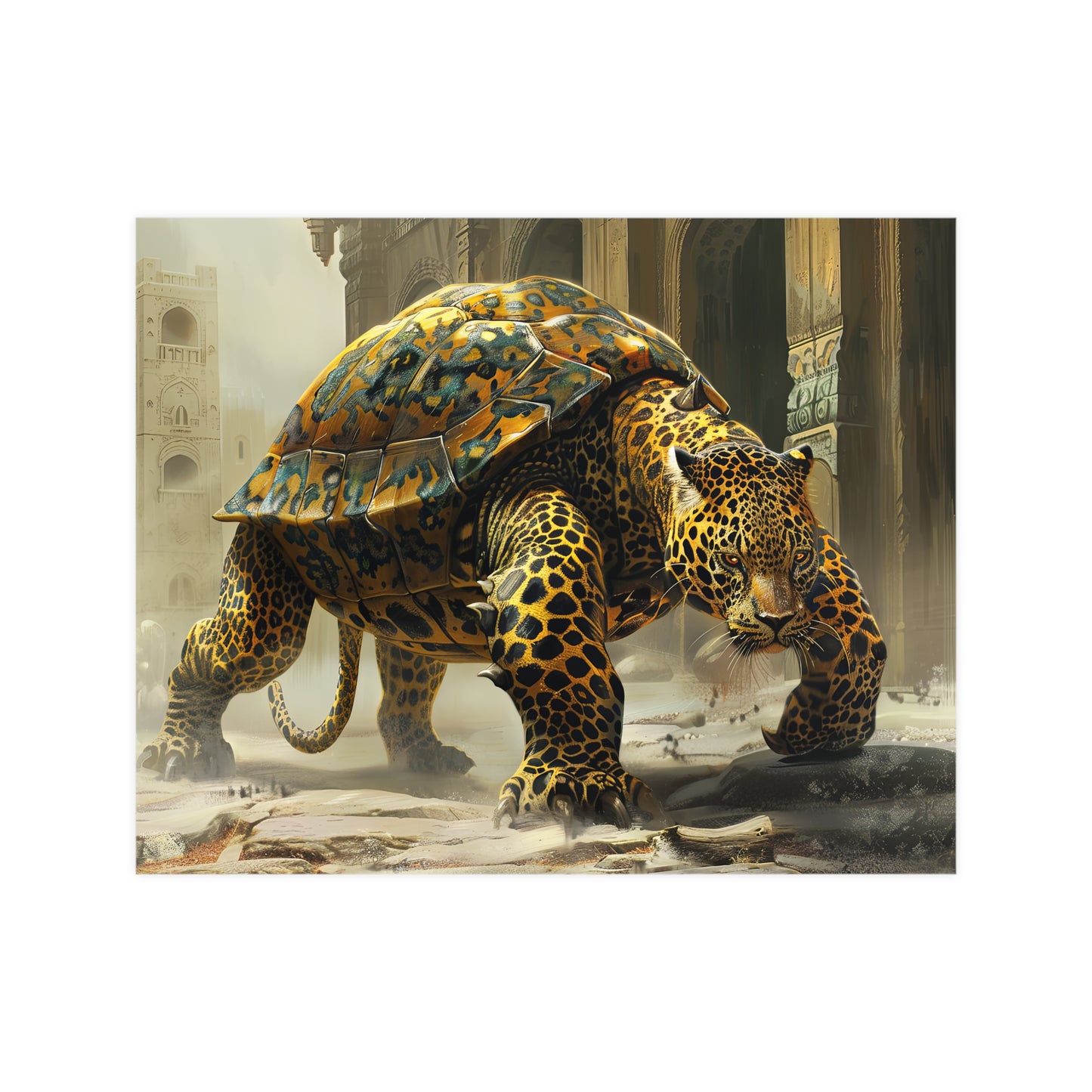Matte Poster: Leopard/Turtle Hybrid