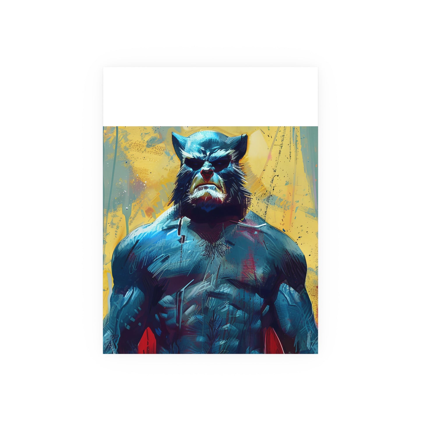 Satin and Archival Matte Posters: Beast (inspired by Marvel)