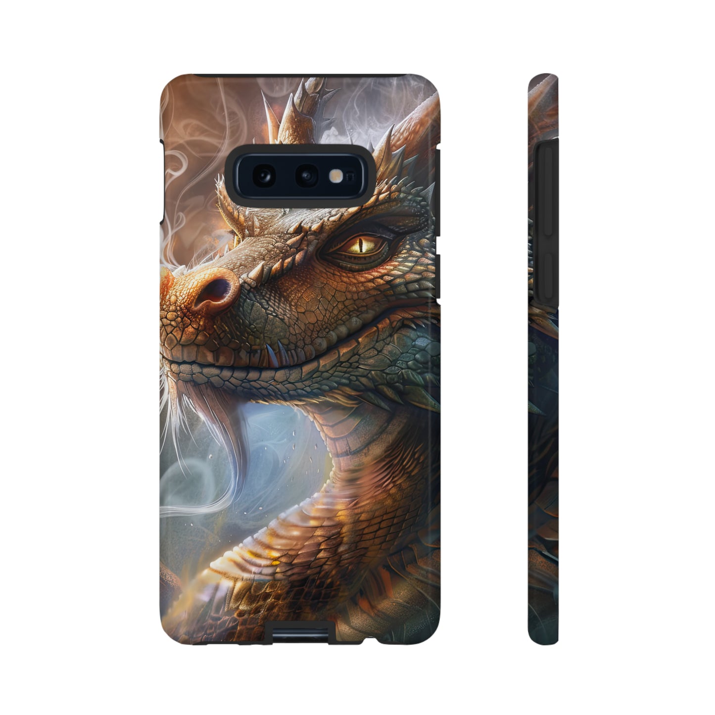 Tough Mobile Phone Cases: Smoking Dragon