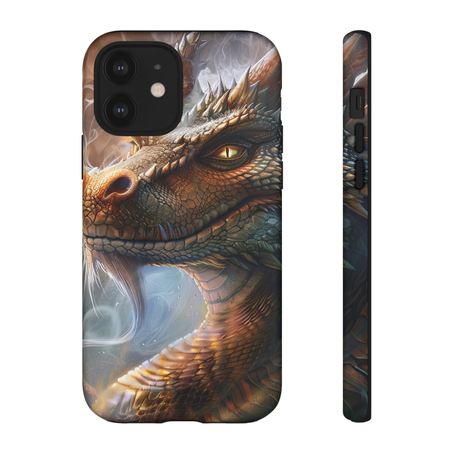 Tough Mobile Phone Cases: Smoking Dragon