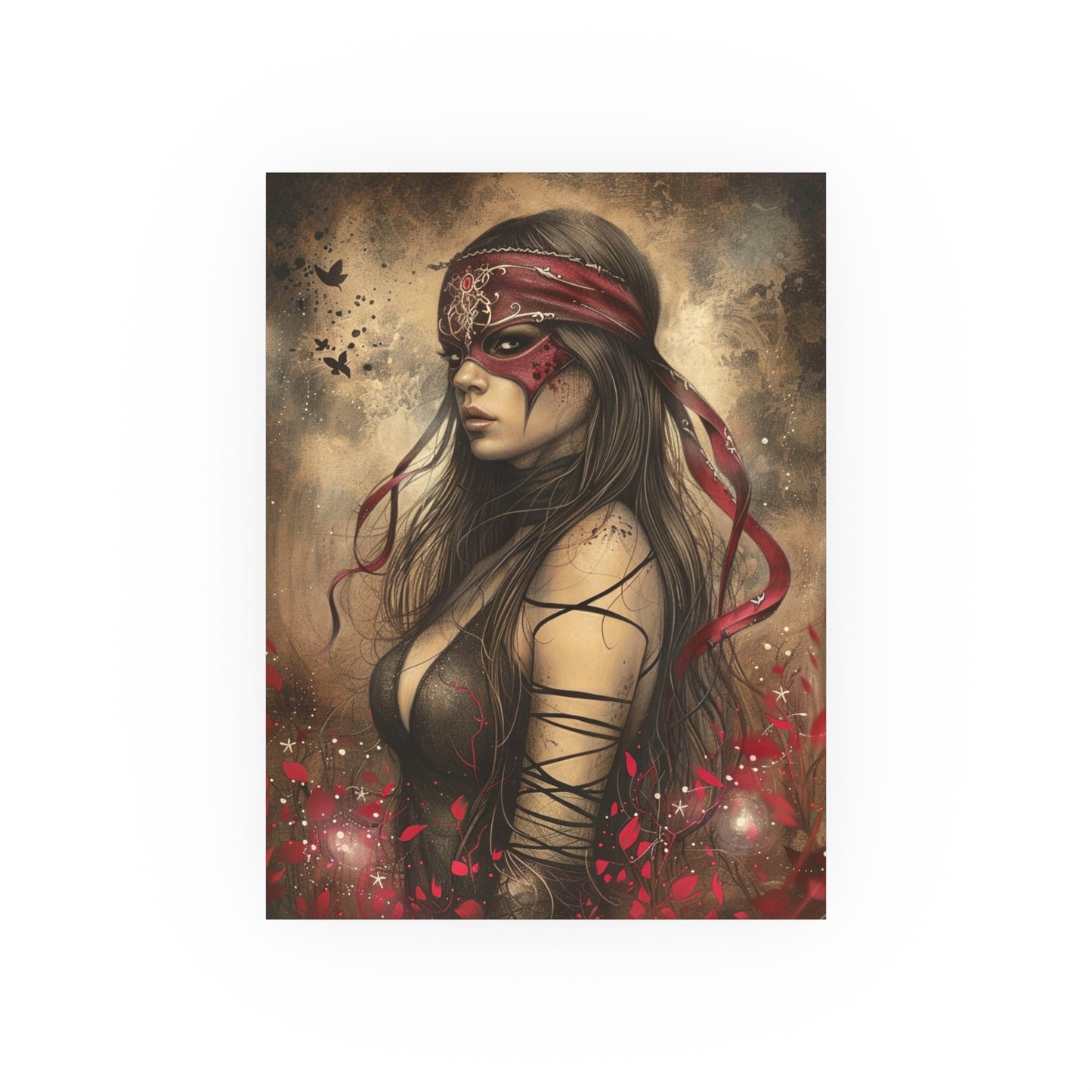 Satin and Archival Matte Posters: Elektra #2 (inspired by Marvel)