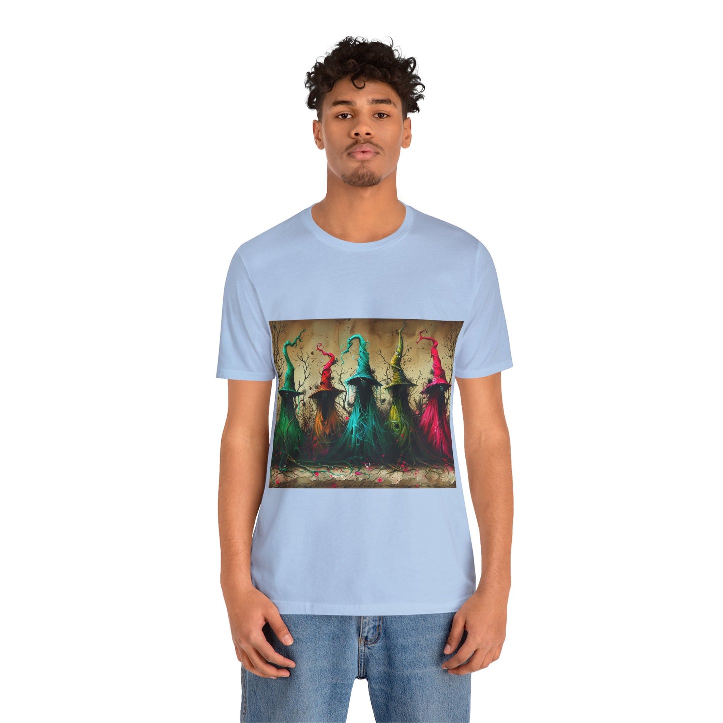 Unisex Jersey Short Sleeve Tee: Witches and Wizards #3