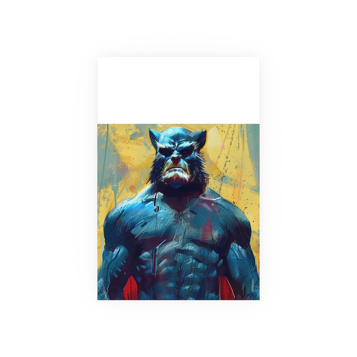 Satin and Archival Matte Posters: Beast (inspired by Marvel)