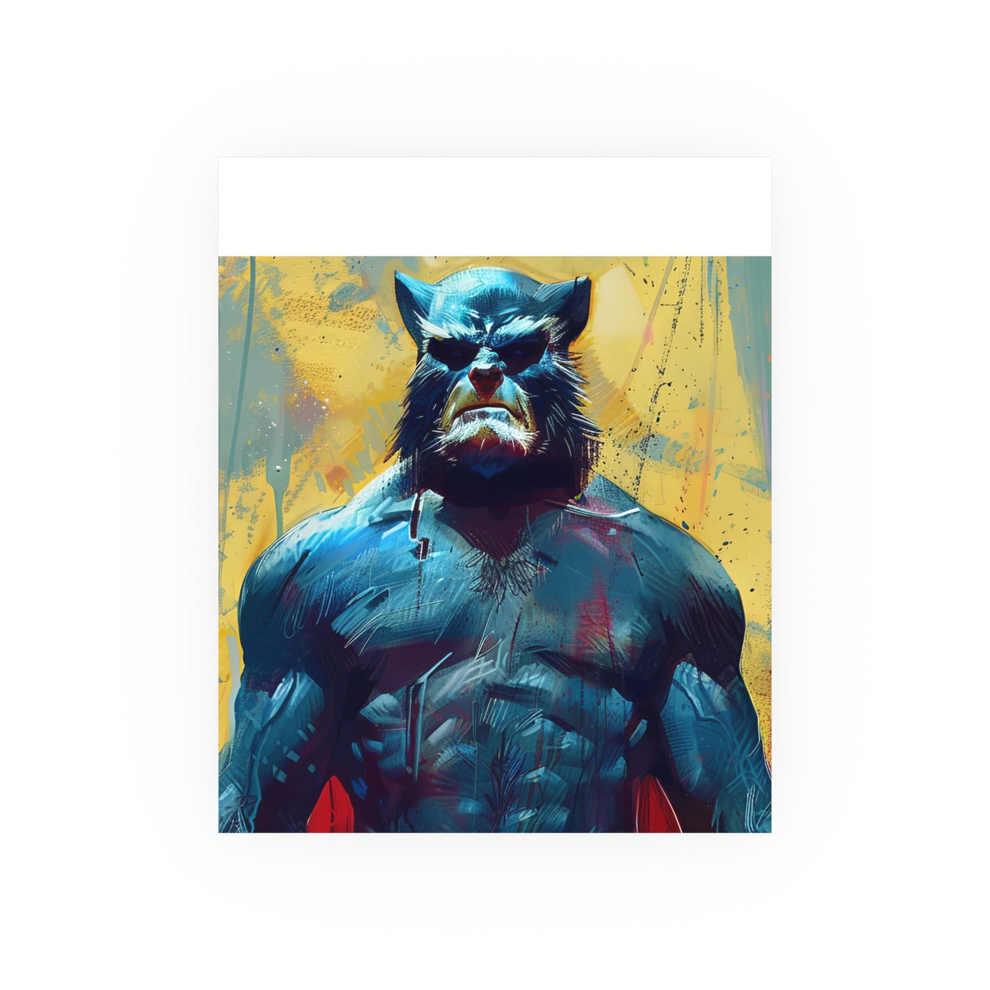 Satin and Archival Matte Posters: Beast (inspired by Marvel)