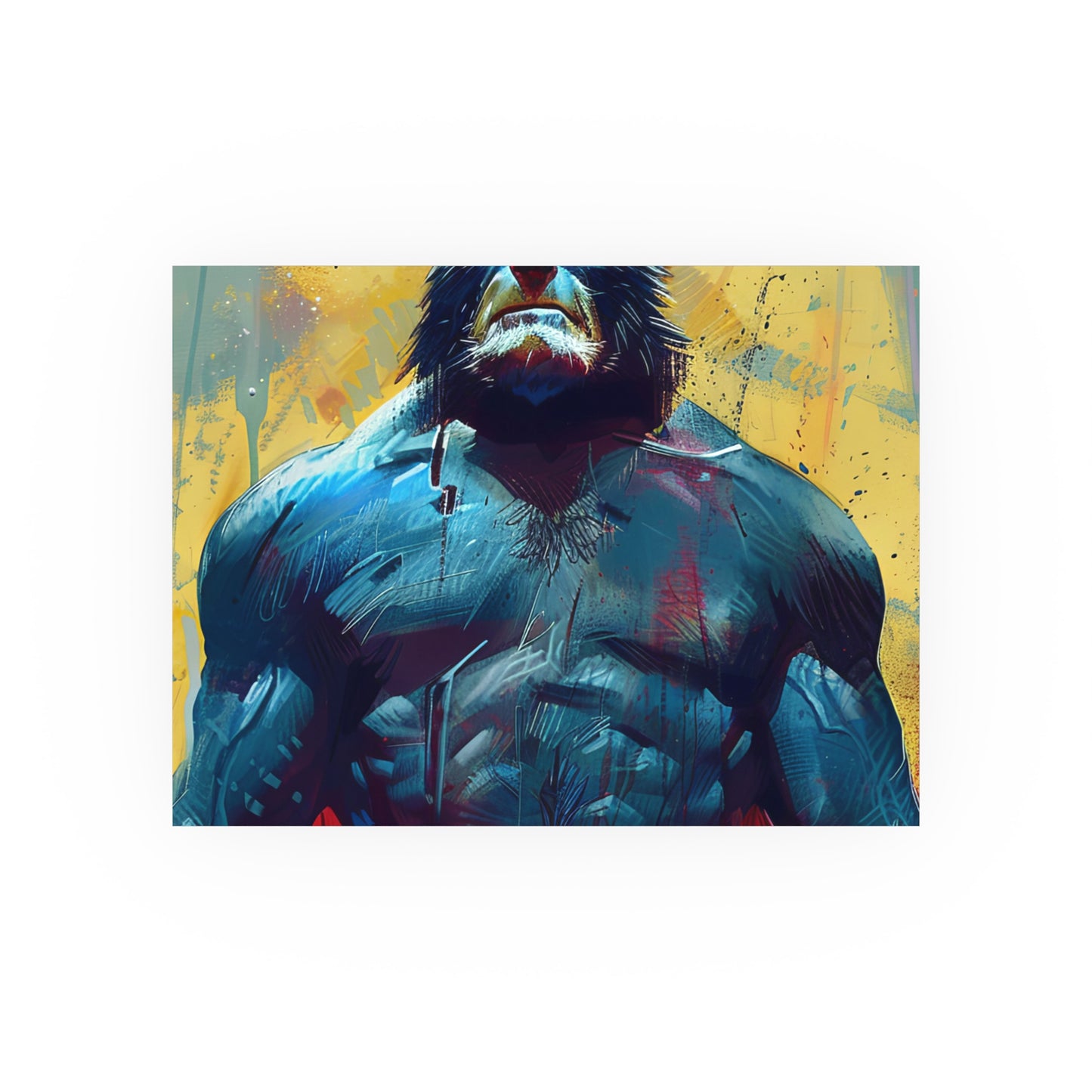 Satin and Archival Matte Posters: Beast (inspired by Marvel)