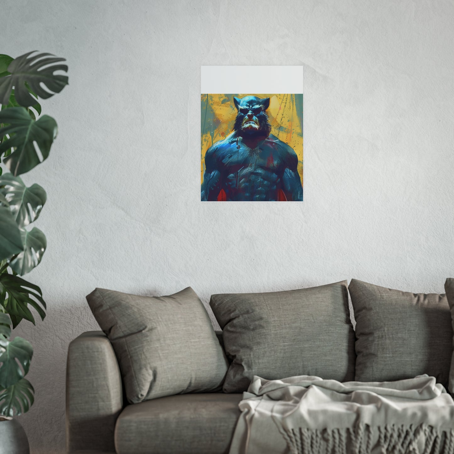 Satin and Archival Matte Posters: Beast (inspired by Marvel)